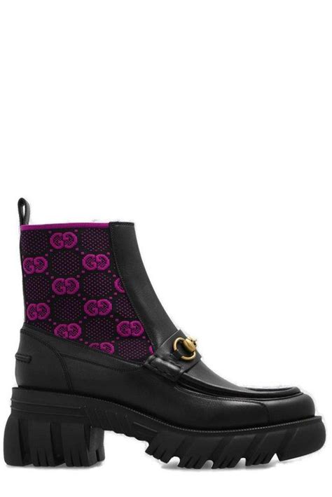 gucci chunky boots.